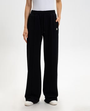 AMIRI Черные утепленные спортивные штаны AWBMPA1014