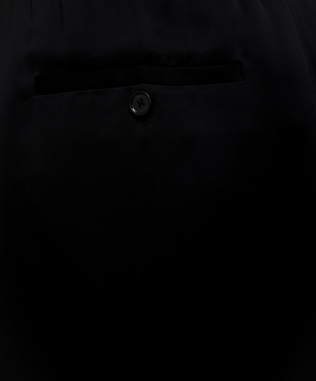 Toteme Чорні штани 262WRB0398FB0546 зображення 4