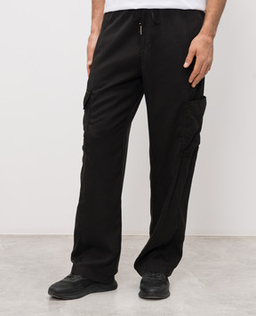 Iceberg Чорні штани карго B1405287