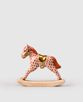 Herend Фарфоровая статуэтка Rocking Horse 05232000VH