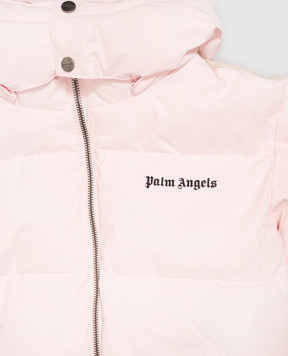 Palm Angels Детская розовая куртка F6PAJGPF008