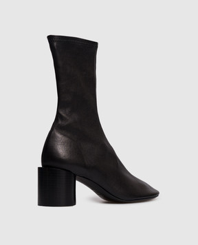 Jil Sander Черные кожаные ботильоны J16WU0072P1758