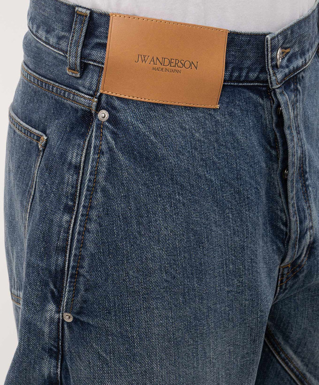 JW Anderson Сині джинси Twisted Workwear DT0126PG1849 зображення 5