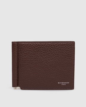Givenchy Коричневый кожаный портмоне BK60GQK21M