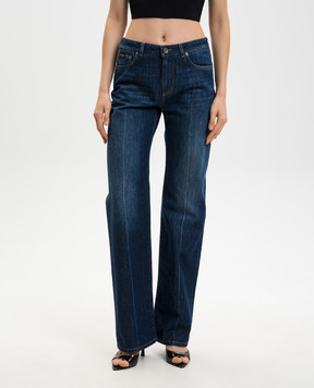 Dolce&Gabbana Сині джинси з ефектом потертості FTDDFDG8OT3