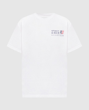 Sporty & Rich Біла футболка Promo TO119710431WH01