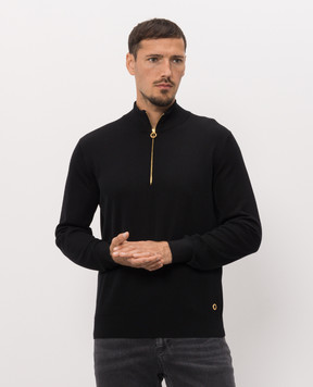 Stefano Ricci Черный джемпер из кашемира W505003L24W26303