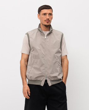 Brunello Cucinelli Жилет кольору хакі MM4796584