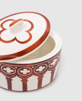 Geminiano Cozzi 1765 Біла порцелянова цукорниця з кришкою Venezia JQCGP319073