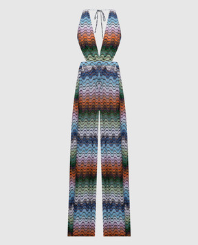 Missoni Комбінезон з відритою спиною у візерунок MC25SG04BR015D