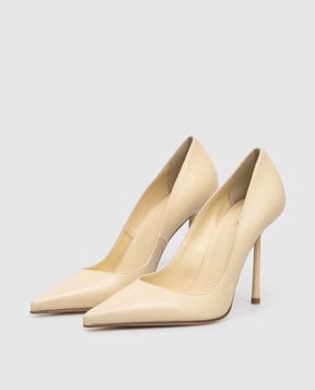 Le Silla Жовті шкіряні туфлі BELLA 4215C090BXPPNEM