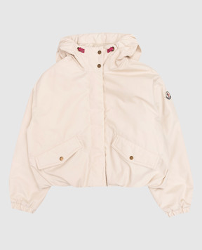 Moncler ENFANT Детская бежевая пуховая куртка Eucalyptus L19541A0002654ARP1214
