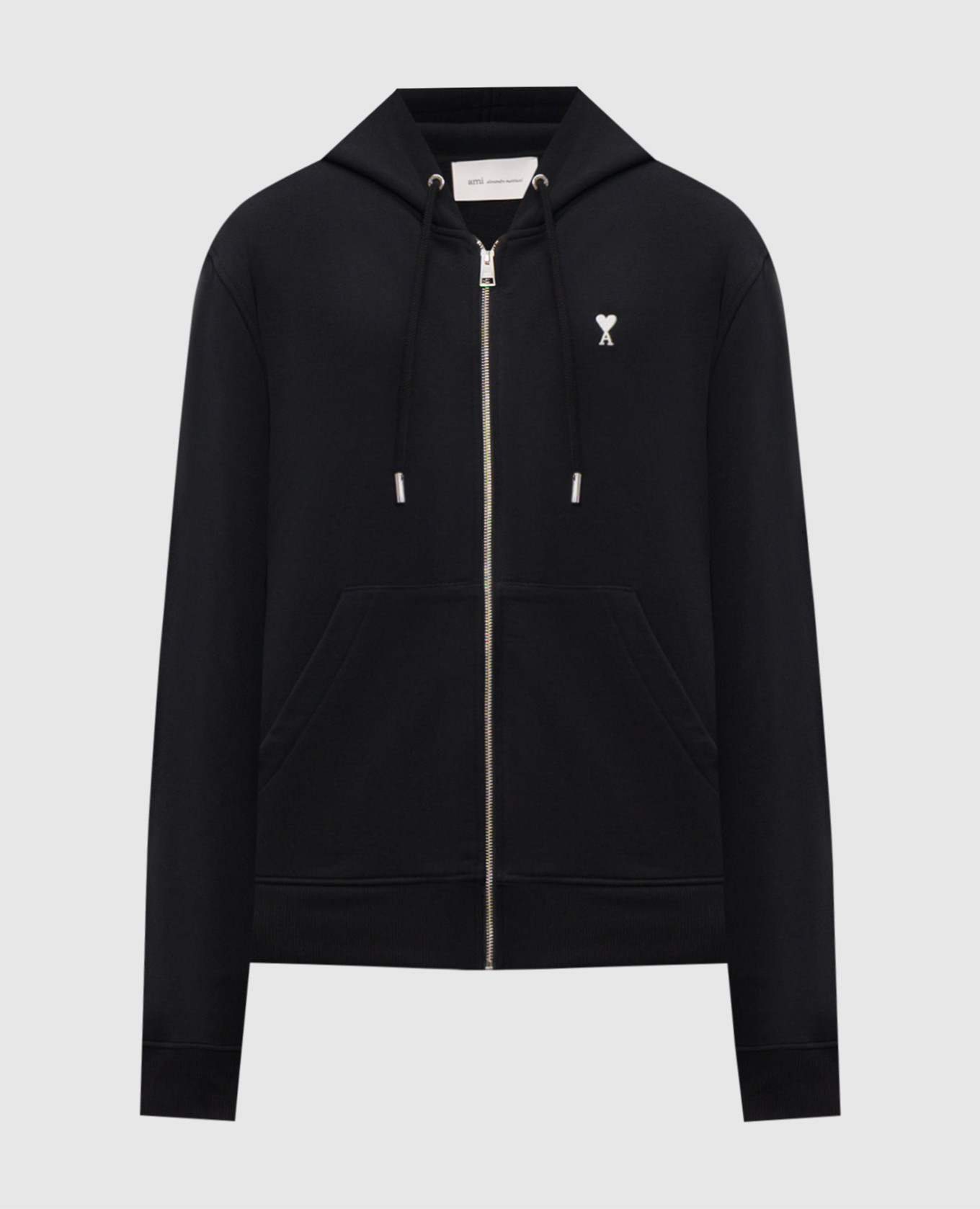 

Черная спортивная куртка с вышивкой эмблемы, Черный, Спортивные куртки