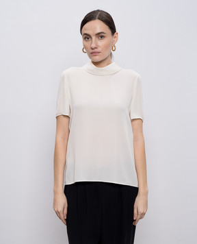 Valentino Біла блуза із шовку 8B3AEAA71MH