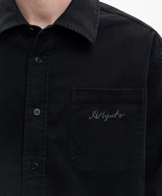 Axel Arigato Черная рубашка Cal A3353001 изображение 5