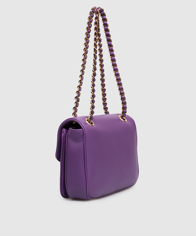 Valentino Фіолетова шкіряна сумка Djuna 8W0B0T57AIR зображення 3