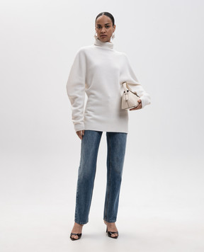 Magda Butrym Светр кольору айворі з вовни KNITWEAR25SWAETE262726