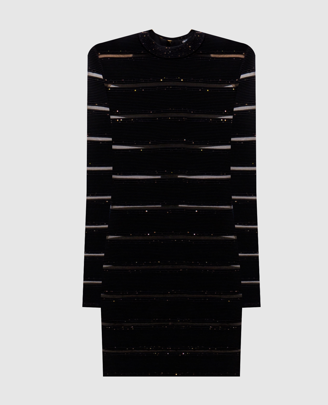 

Черное платье мини с пайетками, Черный, Коктейльные платья