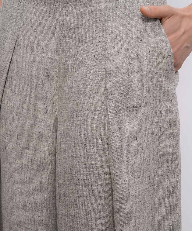 Intoca Серые палаццо из льна 261LIPTRW1105 изображение 5