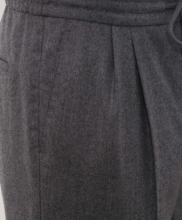 Brunello Cucinelli Брюки из шерсти ME226E1710 изображение 5