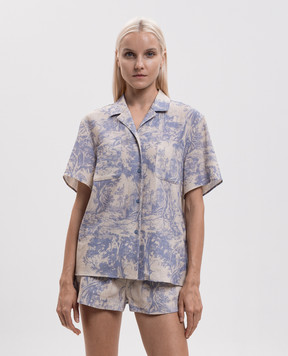 Off-White Рубашка City Nature с льном 2FA00667T