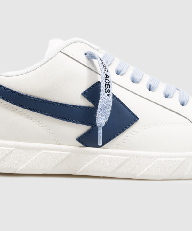 Off-White Детские белые кроссовки End of Play OF06462430 изображение 5