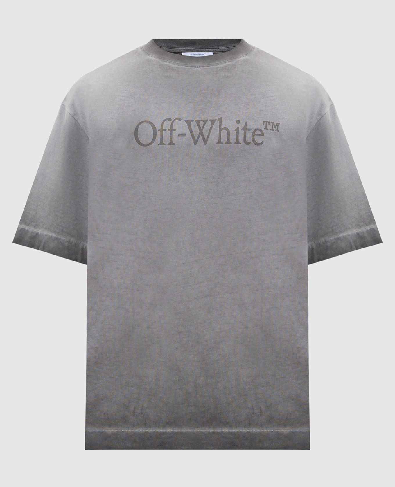 

Серая футболка с принтом логотипа, Серый, Футболки