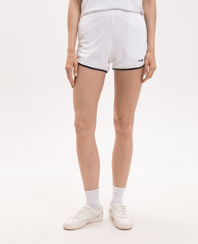 Sporty & Rich Белые махровые шорты Terry SH01375326WH50