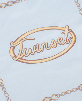 Twinset Голубой платок с принтом 261TA4400