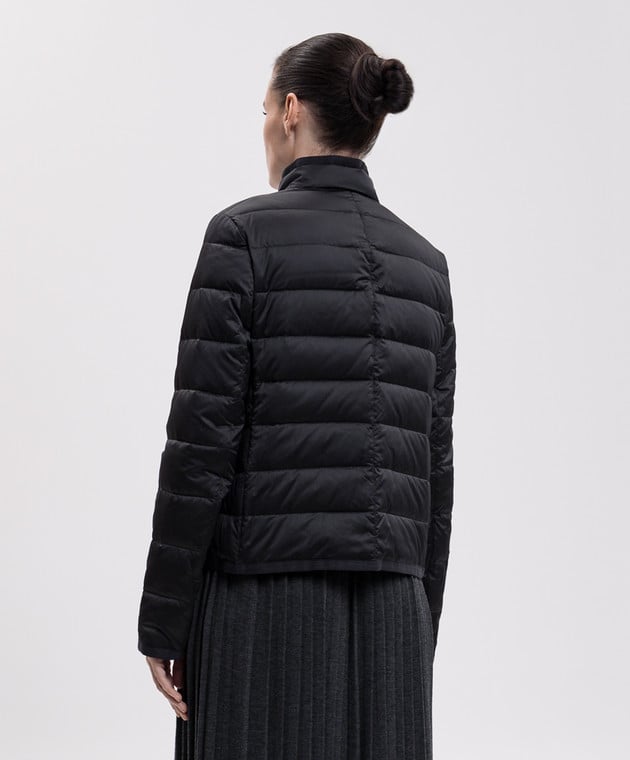 Be Florence Черная стеганая пуховая куртка BE2621 изображение 4