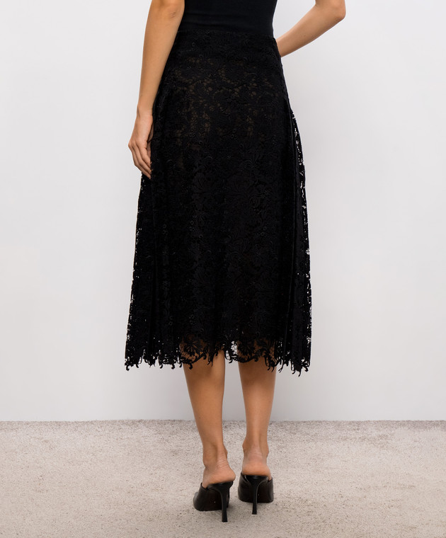 Fendi Черная юбка из кружева FQ7762B1U2 изображение 4
