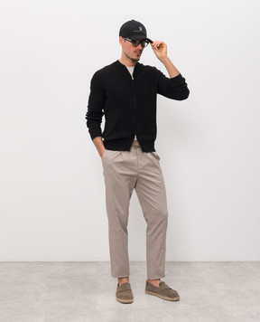 Brunello Cucinelli Чорний кардиган M29400006