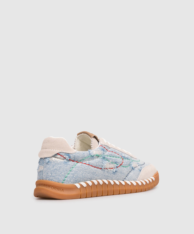 Colors of California Голубые комбинированные кроссовки TAHOE HCTAHOE15 изображение 3
