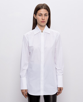Balmain Белая рубашка HF1HS495CG72