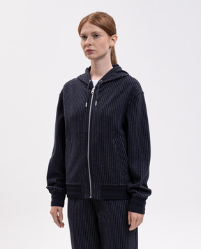 Mackage Синя спортивна куртка MATEA-K в смужку MATEAK