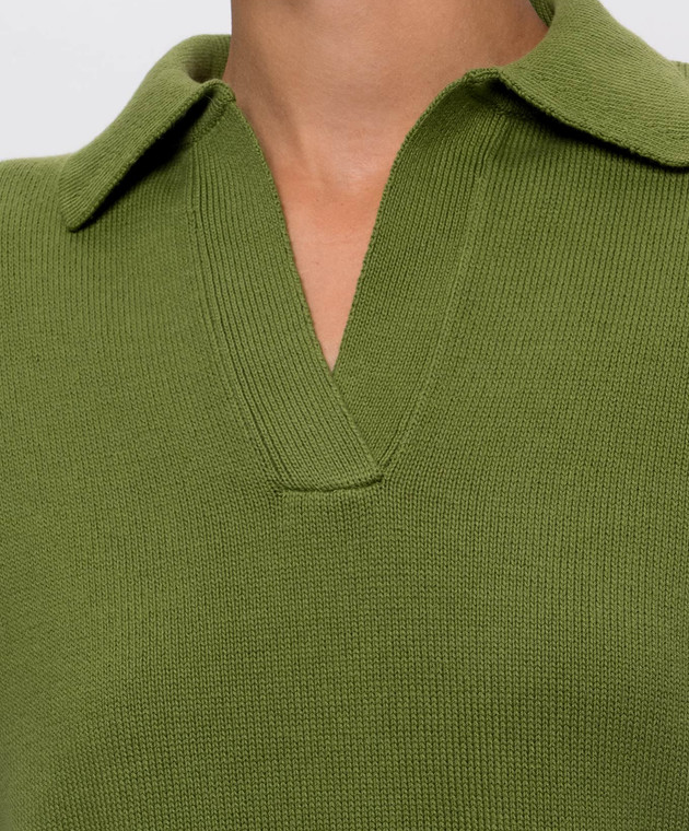 Max Mara Weekend Зелене поло ALBERO WKDALBERO зображення 5