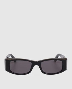 Palm Angels Чорні сонцезахисні окуляри Wister PA1031180751