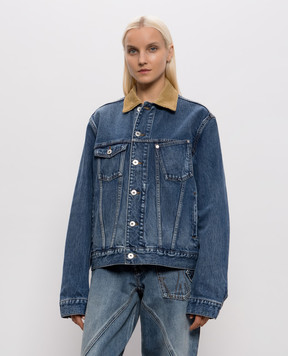 JW Anderson Синяя джинсовая куртка DJ0046PG1930