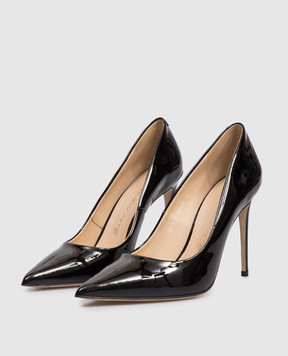 Babe Pay Pls Шкіряні лаковані туфлі чорного кольору 201119LA