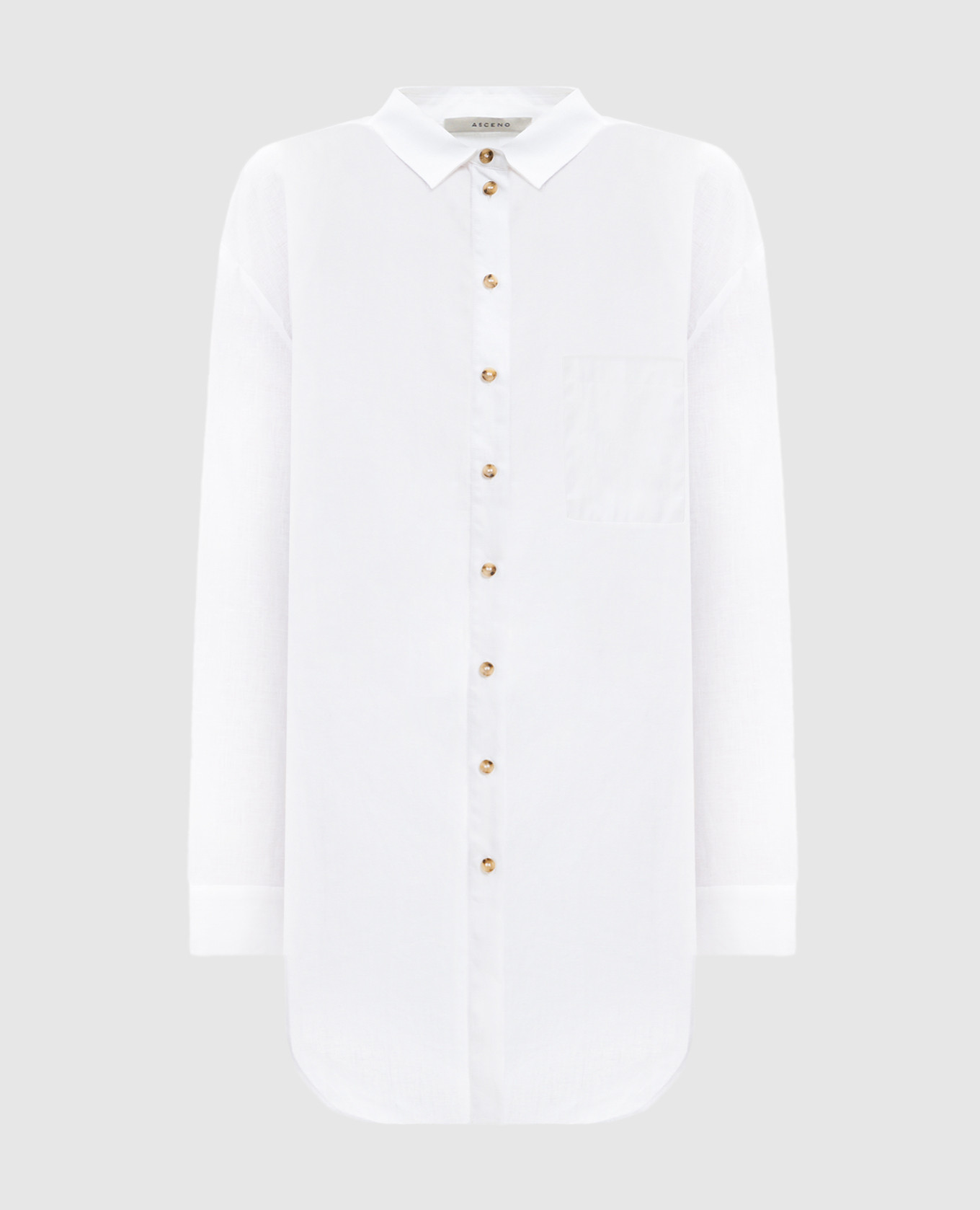 Біла сорочка Formentera з льону