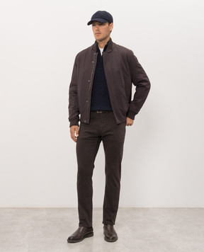 Cashmere&Whiskey Коричневий бомбер 3000956300