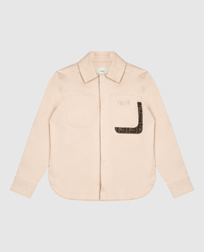 Fendi Дитяча бежева сорочка JMA355AS5Y812+