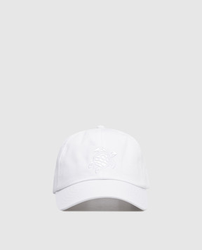 Vilebrequin Белая кепка с вышивкой эмблемы PSNU2401