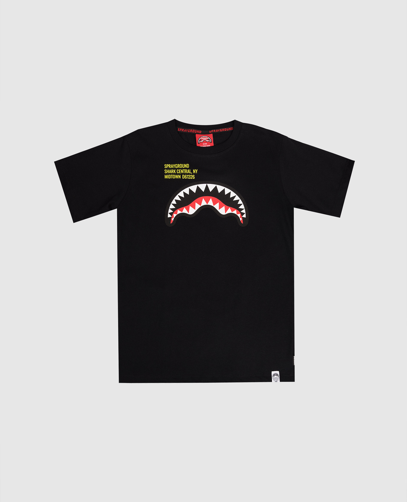 

Детская черная футболка Shark, Черный, Футболки