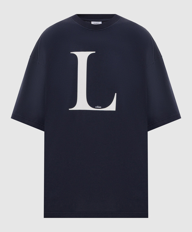 Vetements Синя футболка MH27TR182N
