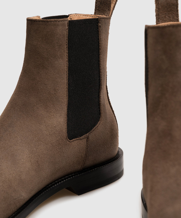 JW Anderson Коричневі замшеві челсі CT0002LA0319 зображення 5