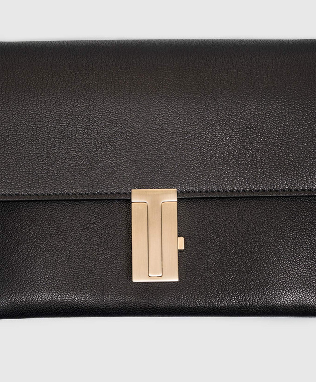 Tom Ford Черная кожаная сумка кросс-боди MIA S0549LGO074V изображение 4