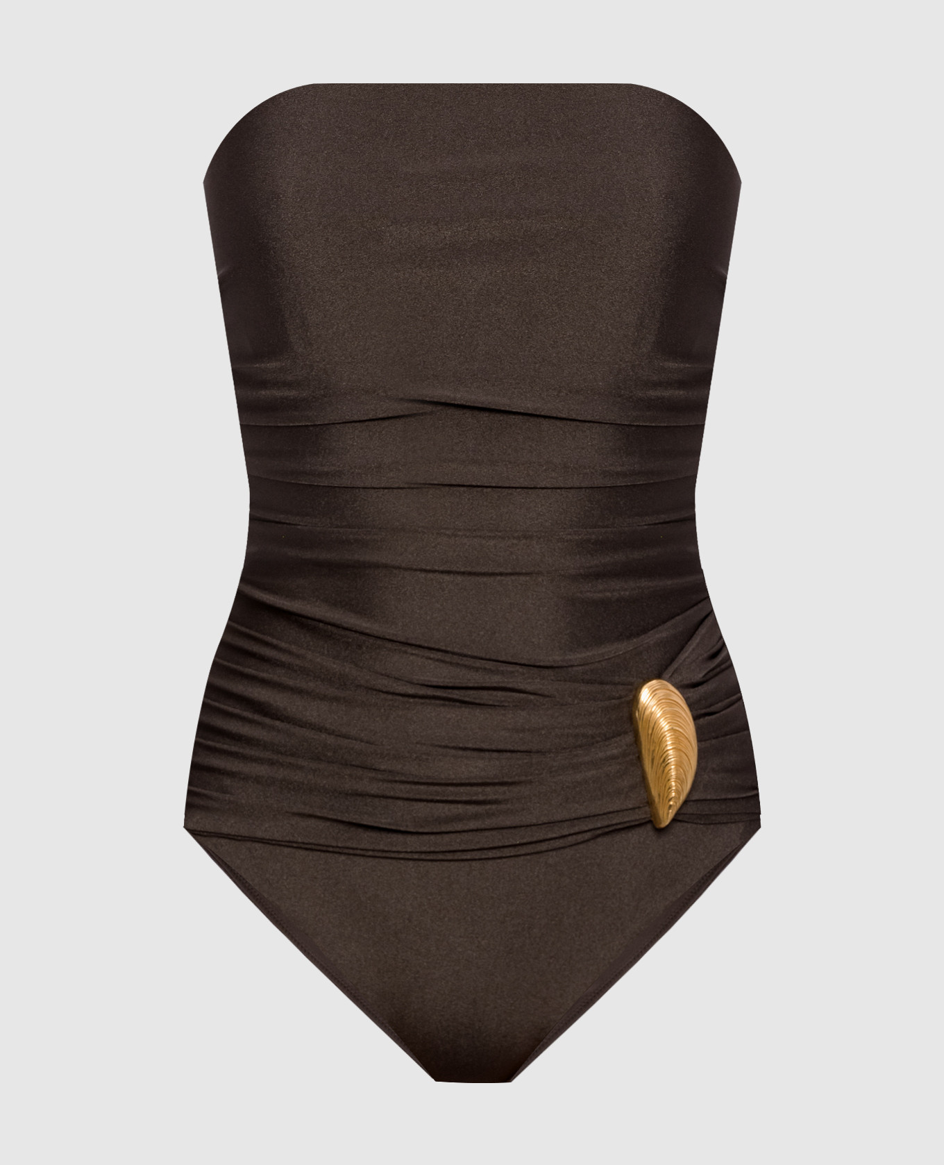 Коричневый купальник Lorena Shell