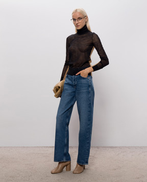 Maison Margiela MM6 Черный гольф с шерстью S62HA0111M13352