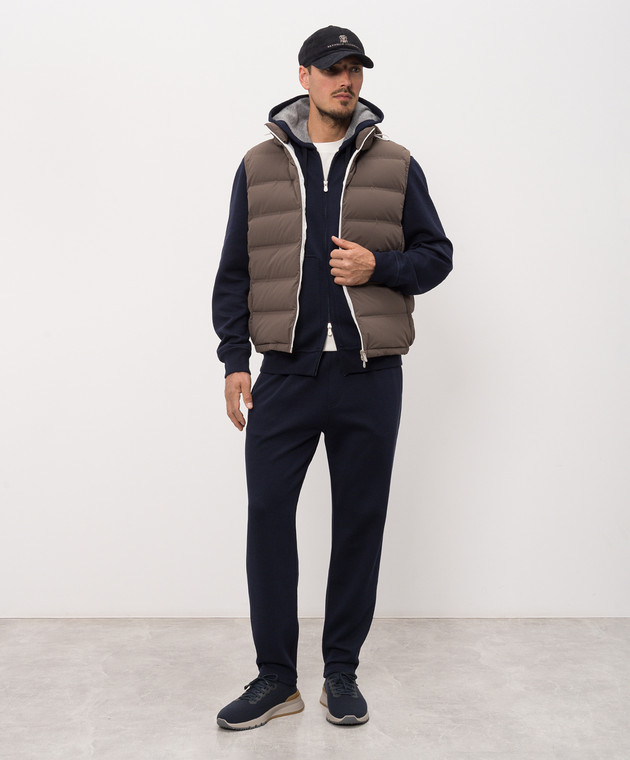 Brunello Cucinelli Біла футболка з емблемою M0B138440 зображення 2